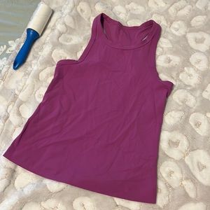 lululemon Align™ Waist-Length Racerback Tank Top. VIVID PLUM. SIZE 4